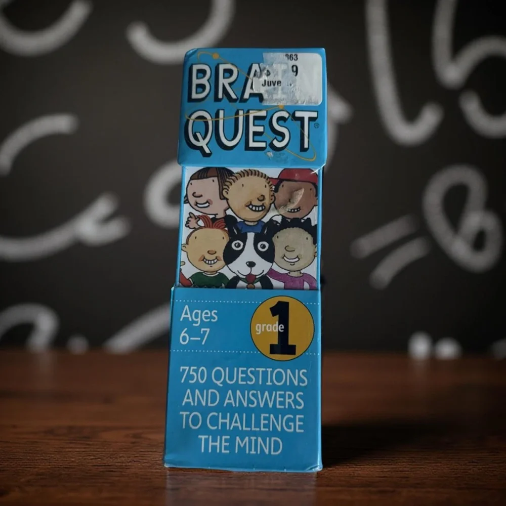 BRAIN QUEST • Grade 1 Kids Quiz Game Age 6-7